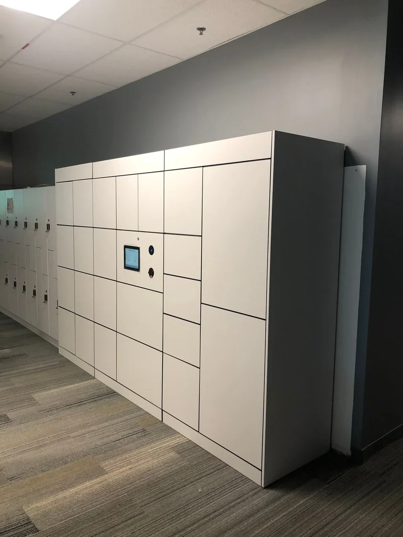 Bespoke parcel lockers across 42 US locations